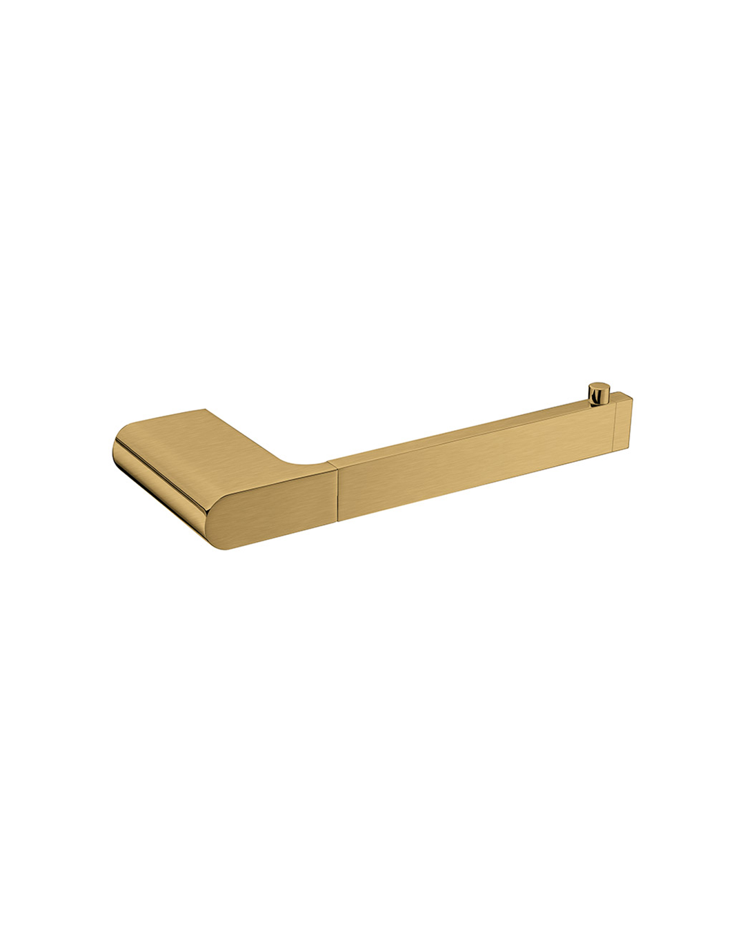 toilet roll holder brushed yellow gold