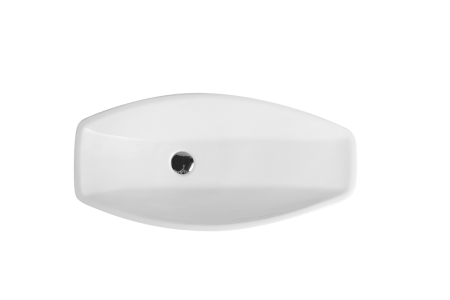 Lusso 80 High Gloss White Above Counter Designer Basin