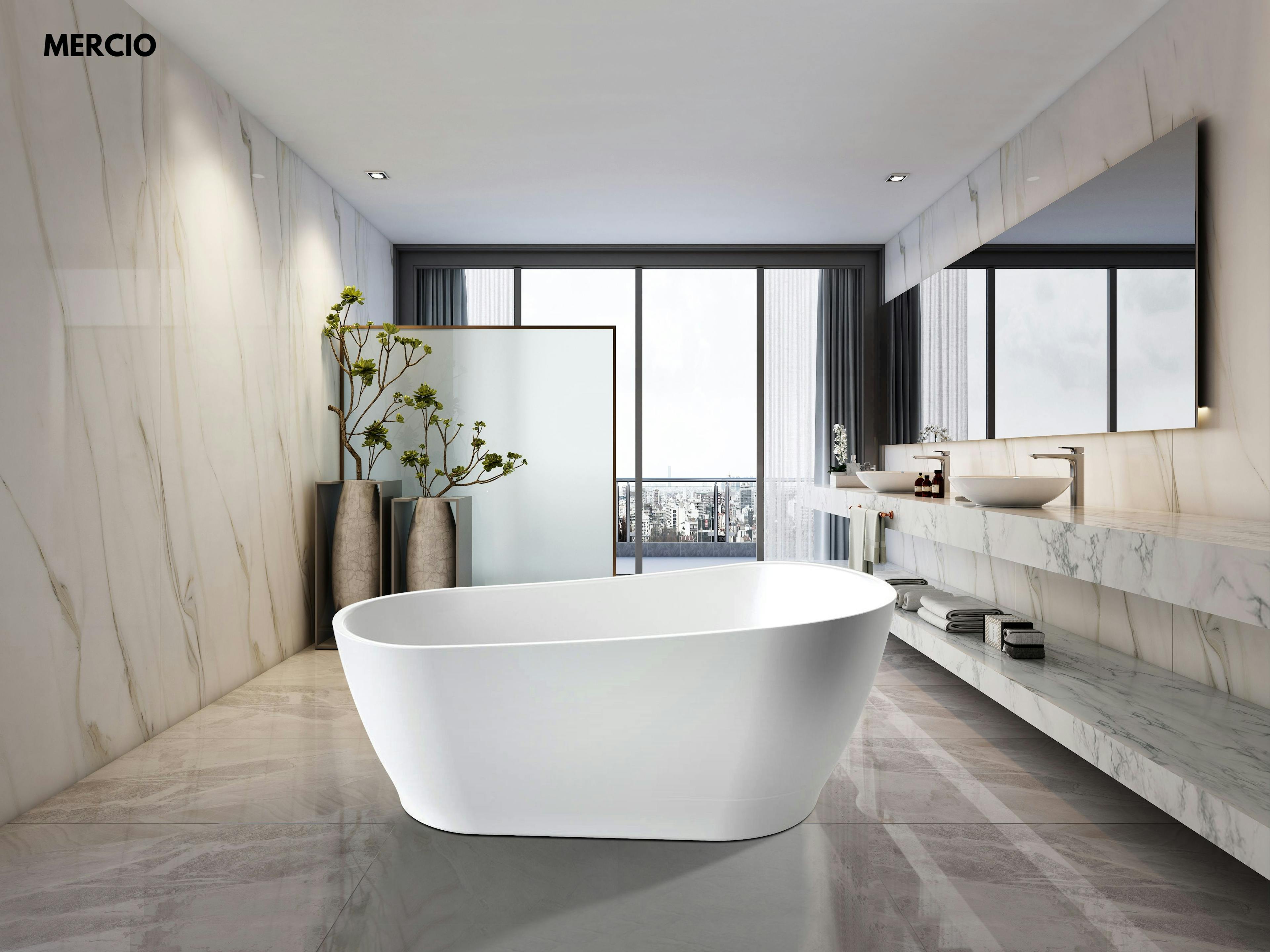 Cannes 1500mm Freestanding Designer Bathtub