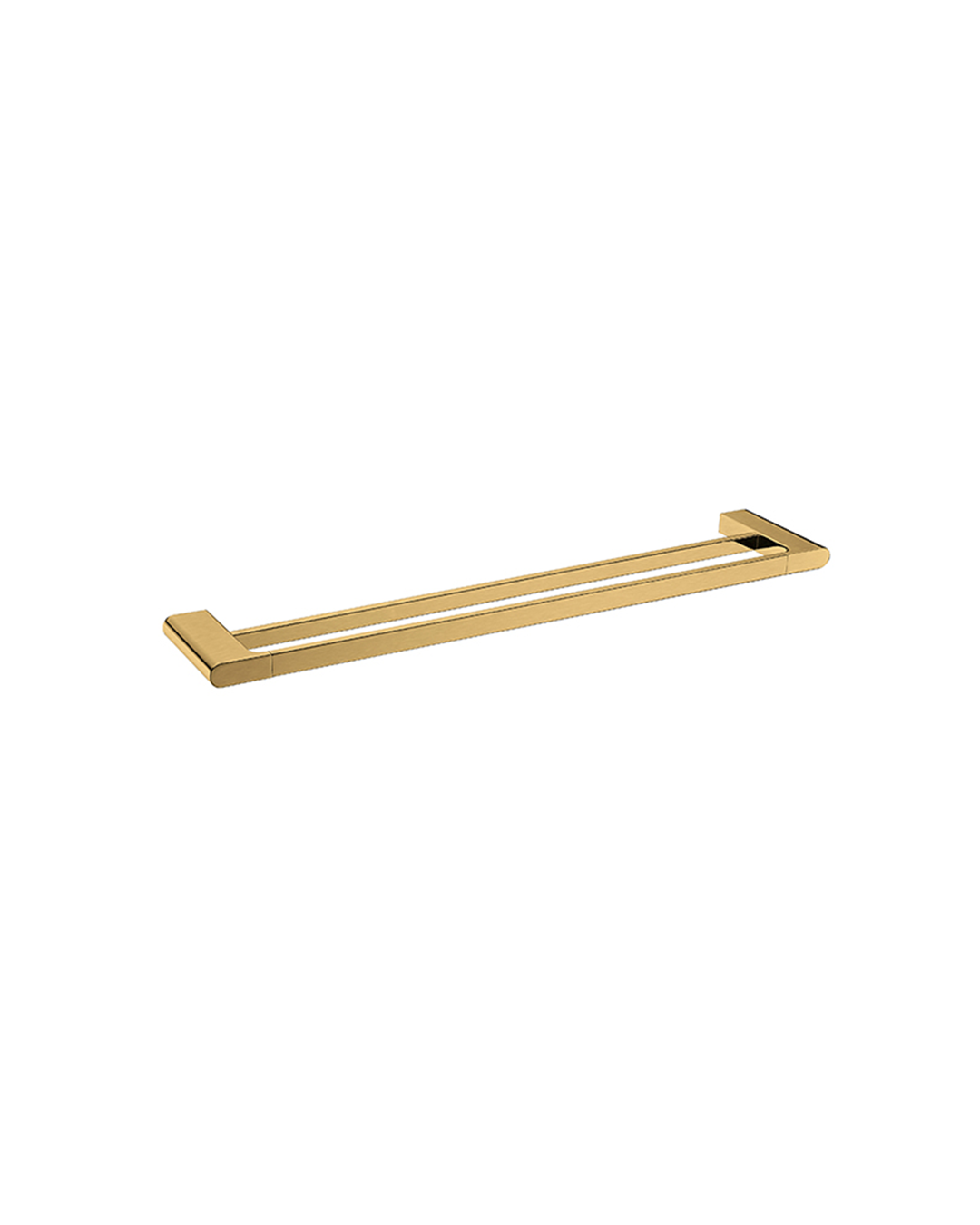 towel rail brushed yellow gold