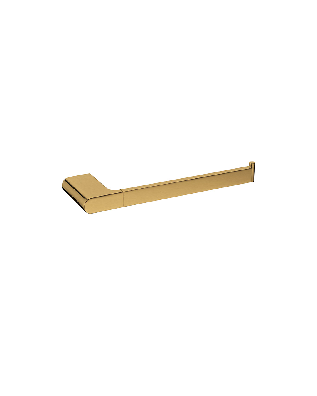 hand towel holder brushed yellow gold