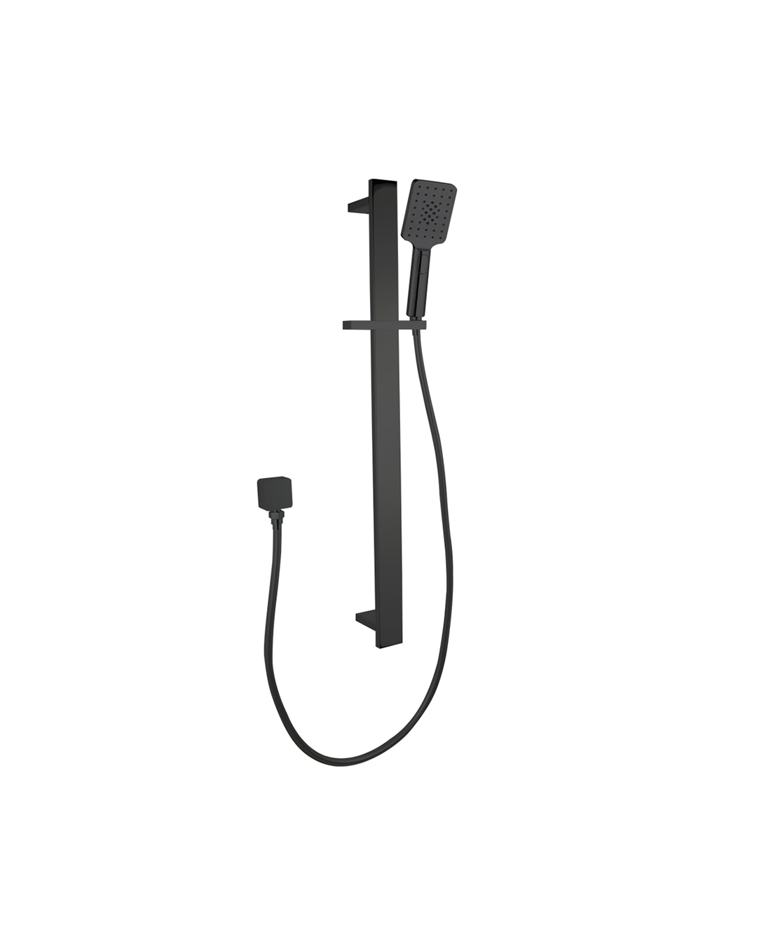 Sliding Shower Rail(ABS Handheld Shower) matte black